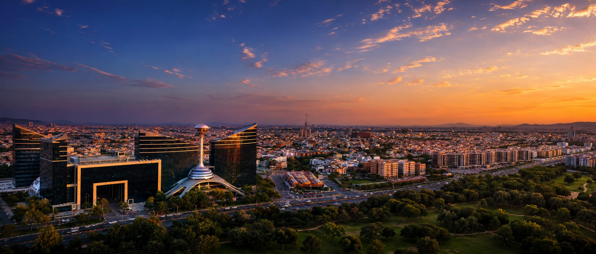 Jaipur skyline at sunset — Jaipur real estate market 2026